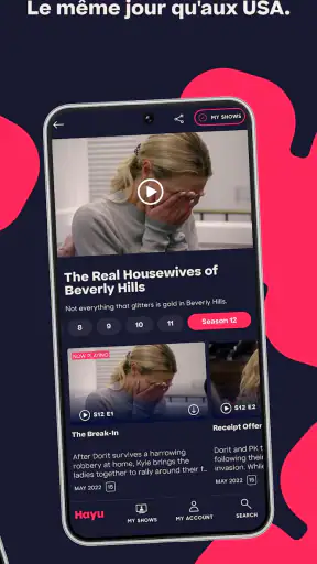 Hayu: téléréalité à la demande