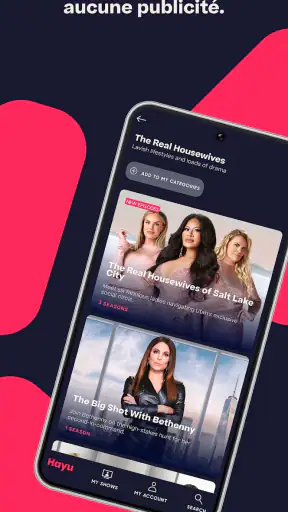 Hayu: téléréalité à la demande