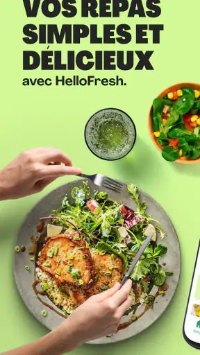 HelloFresh, repas frais & bons