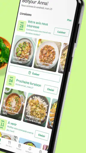 HelloFresh, repas frais & bons