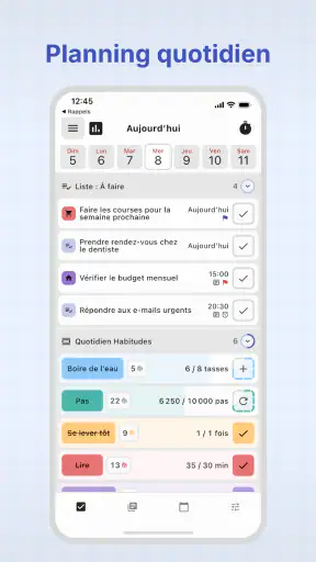 HelloHabit - Agenda quotidien