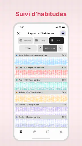 HelloHabit - Agenda quotidien
