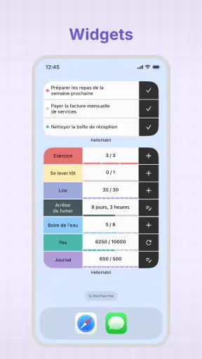 HelloHabit - Agenda quotidien