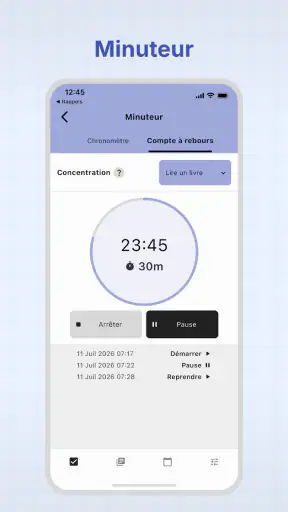 HelloHabit - Agenda quotidien