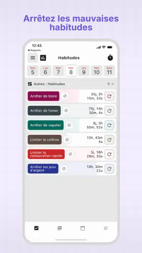 HelloHabit - Agenda quotidien