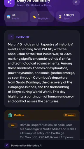 Histoday: History & Quizzes