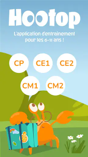 Hootop, Exercices du CP à CM2