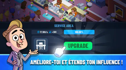 Idle Bank Tycoon: Sois riche !