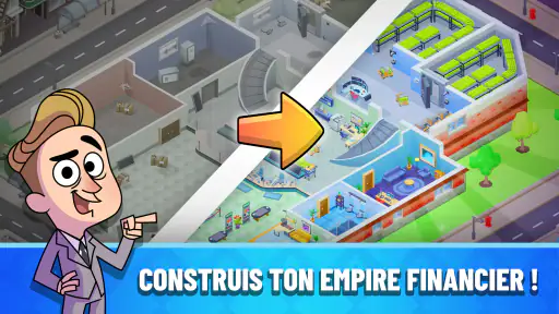 Idle Bank Tycoon: Sois riche !