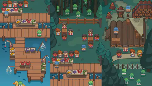 Idle Outpost: jeu de gestion
