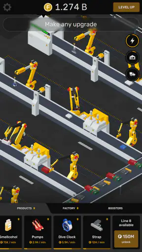 Idle Usine: Factory Simulator