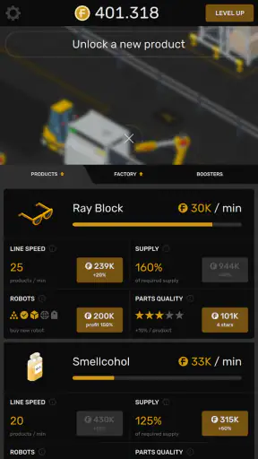 Idle Usine: Factory Simulator