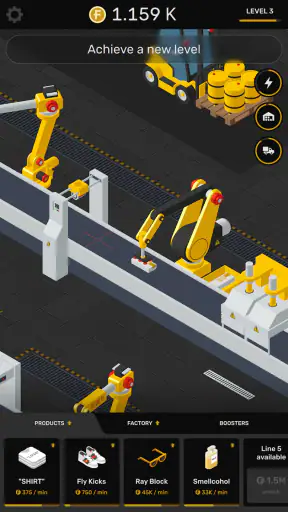 Idle Usine: Factory Simulator
