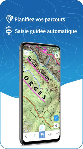 WeTrek – Cartes IGN hors ligne