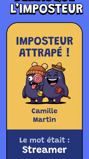 Imposteur - Qui est l'espion ?