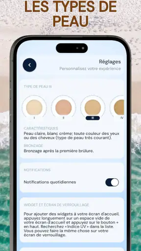 Indice UV : Bronzage & Soleil