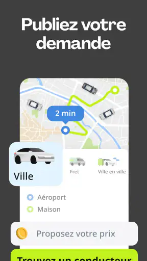 inDrive: Trajets à vos prix