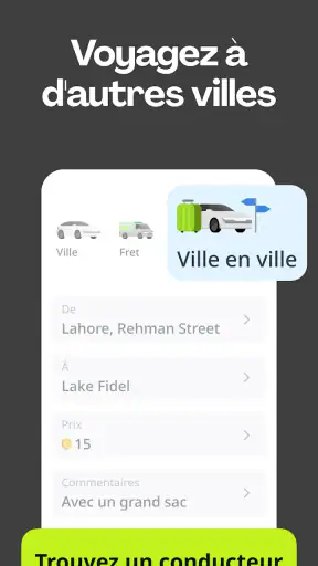 inDrive: Trajets à vos prix