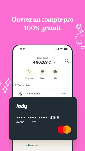Indy : comptabilité & factures