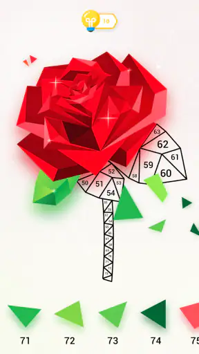 inPoly: Jeu de Puzzle Poly Art