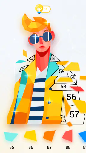 inPoly: Jeu de Puzzle Poly Art