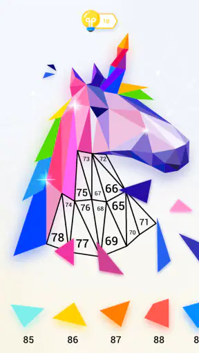 inPoly: Jeu de Puzzle Poly Art
