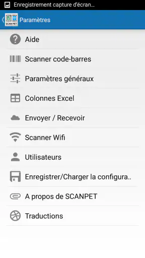 Inventaire + Codes barre