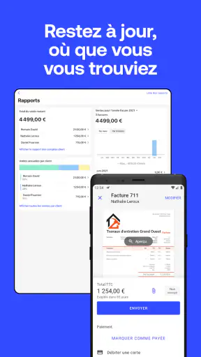 Invoice2go : devis et factures