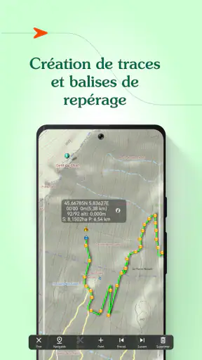 Iphigénie carte IGN hors ligne