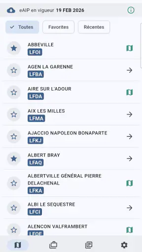 iVAC - Cartes VAC, IAC, ULM