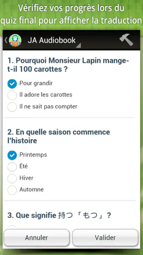JA Audiobook Apprends Japonais