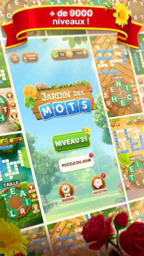 Jardin des Mots:Jeu de lettres