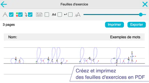 J'écris en cursive ! Ecole