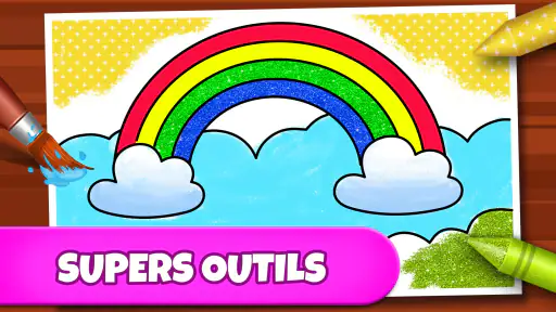 Jeu de Coloriage: Bébé Couleur
