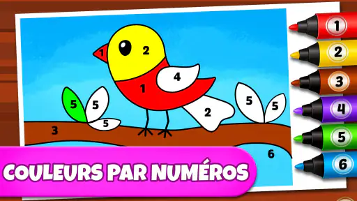 Jeu de Coloriage: Bébé Couleur