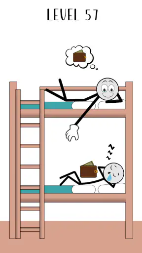 Jeu de puzzle voleur Stickman