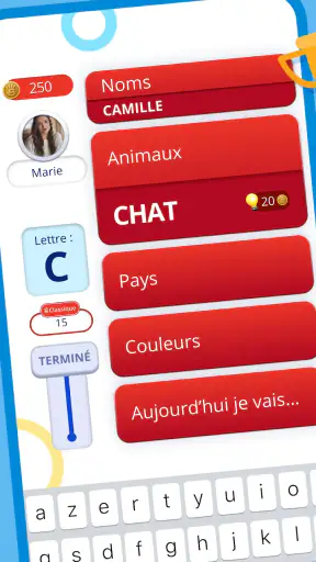 Jeu du Bac 2 - Stop