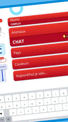 Jeu du Bac 2 - Stop