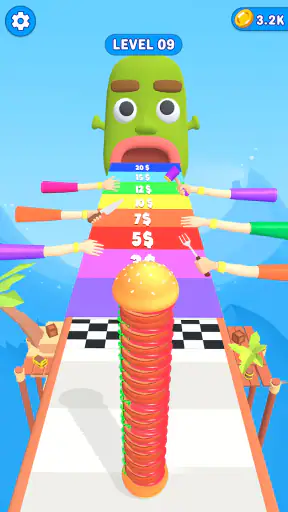 Jeux de cuisine de hamburgers