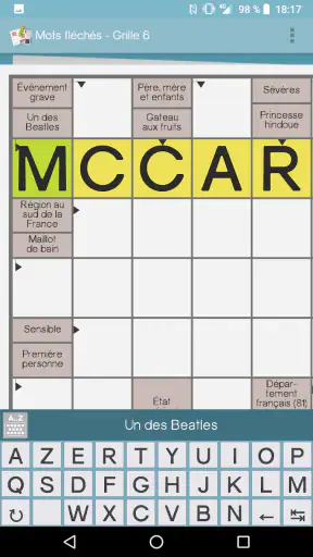 Jeux de grille (mots fléchés &
