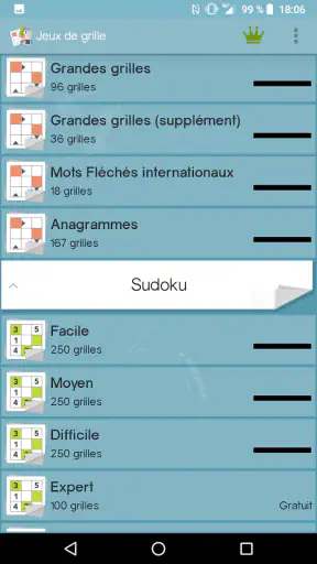 Jeux de grille (mots fléchés &
