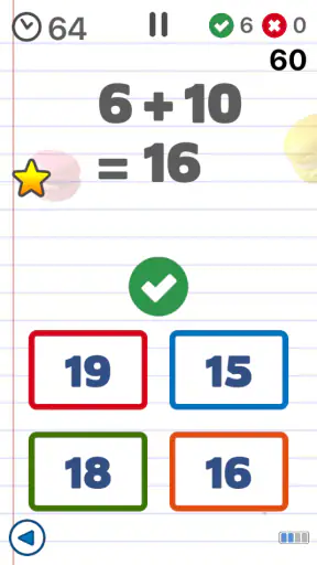 Jeux de math enfants - tables