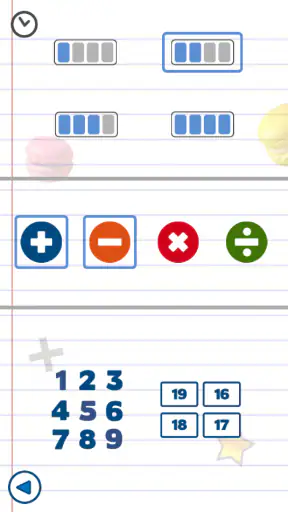 Jeux de math enfants - tables