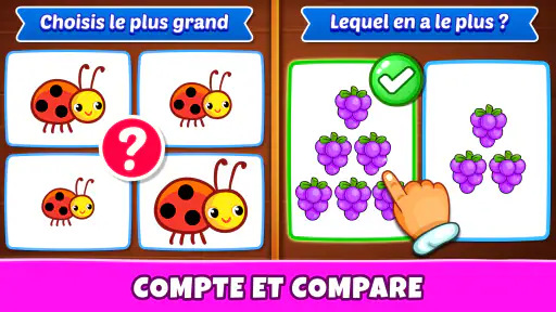 Jeux pour enfants: 3 à 7 ans