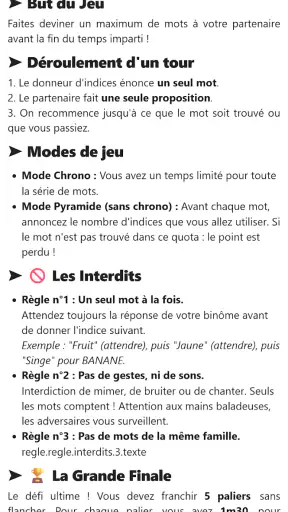 JeuxTV Mot de Passe - Pyramide