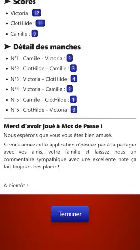 JeuxTV Mot de Passe - Pyramide
