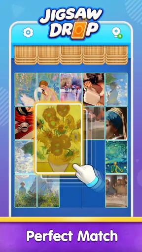 Jigsaw Drop : Puzzle Solitaire