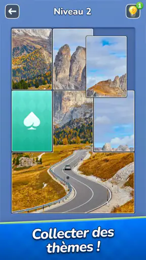 Jigsawcard Solitaire Puzzle
