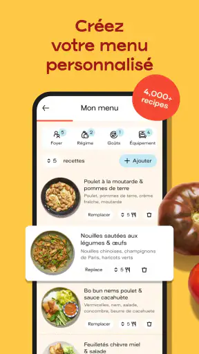 Jow - Recettes et courses