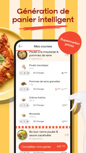 Jow - Recettes et courses